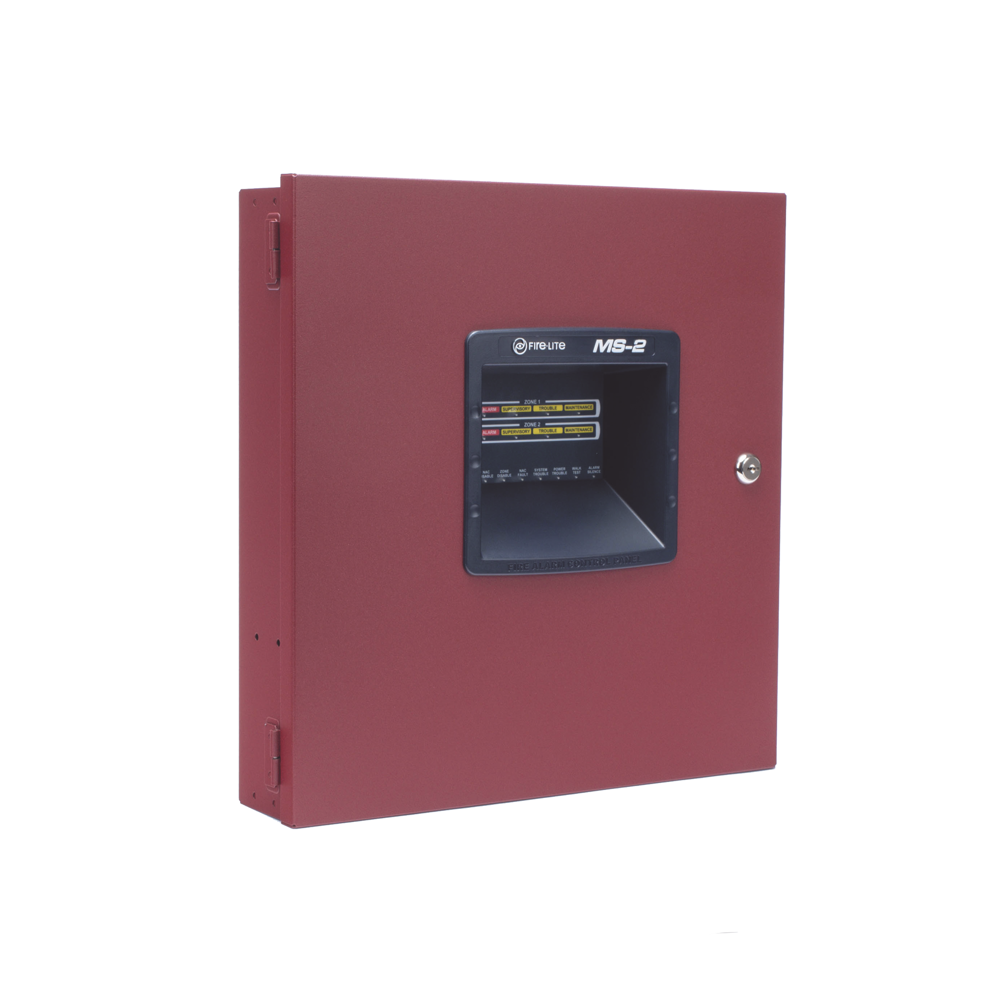 Panel de control de alarma contra incendio convencional de 2 zonas, compatible con detectores serie i3