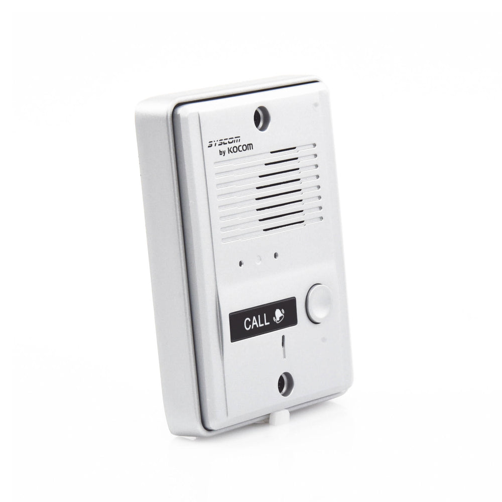 Frente de calle KOCOM metálico para audio porteros MS-2D - SILYMX