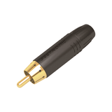 Equipos de AudioSEETRONICMT380Conector Macho RCA Enchapado Oro Carcasa Negra Cable 3.5 - 6.5mm SEETRONIC MT380 - SILYMX