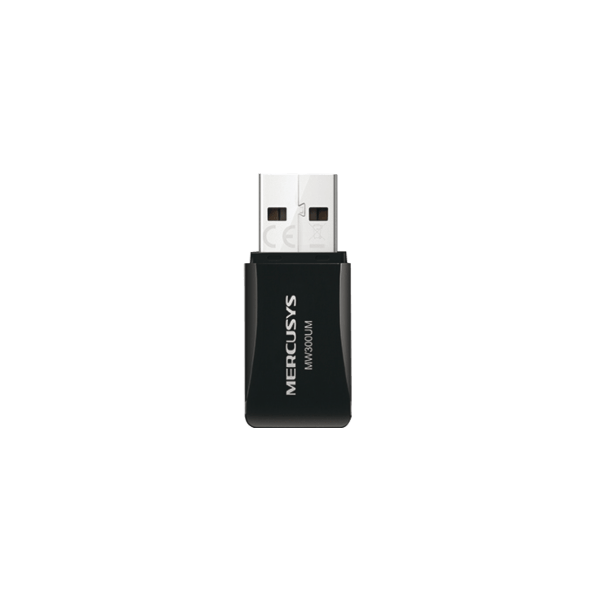 Adaptadores WiFiMERCUSYSMW300UMAdaptador USB WiFi N300 2.4GHz Mini Plug and Play Windows – Mercusys MW300UM - SILYMX