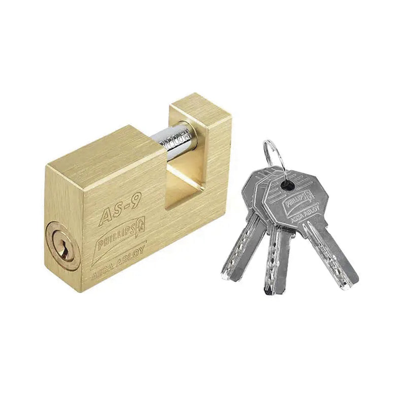 Candado para Cortina #9 Opera con 11 pernos de combinación Alta seguridad MX2185 - SILYMX