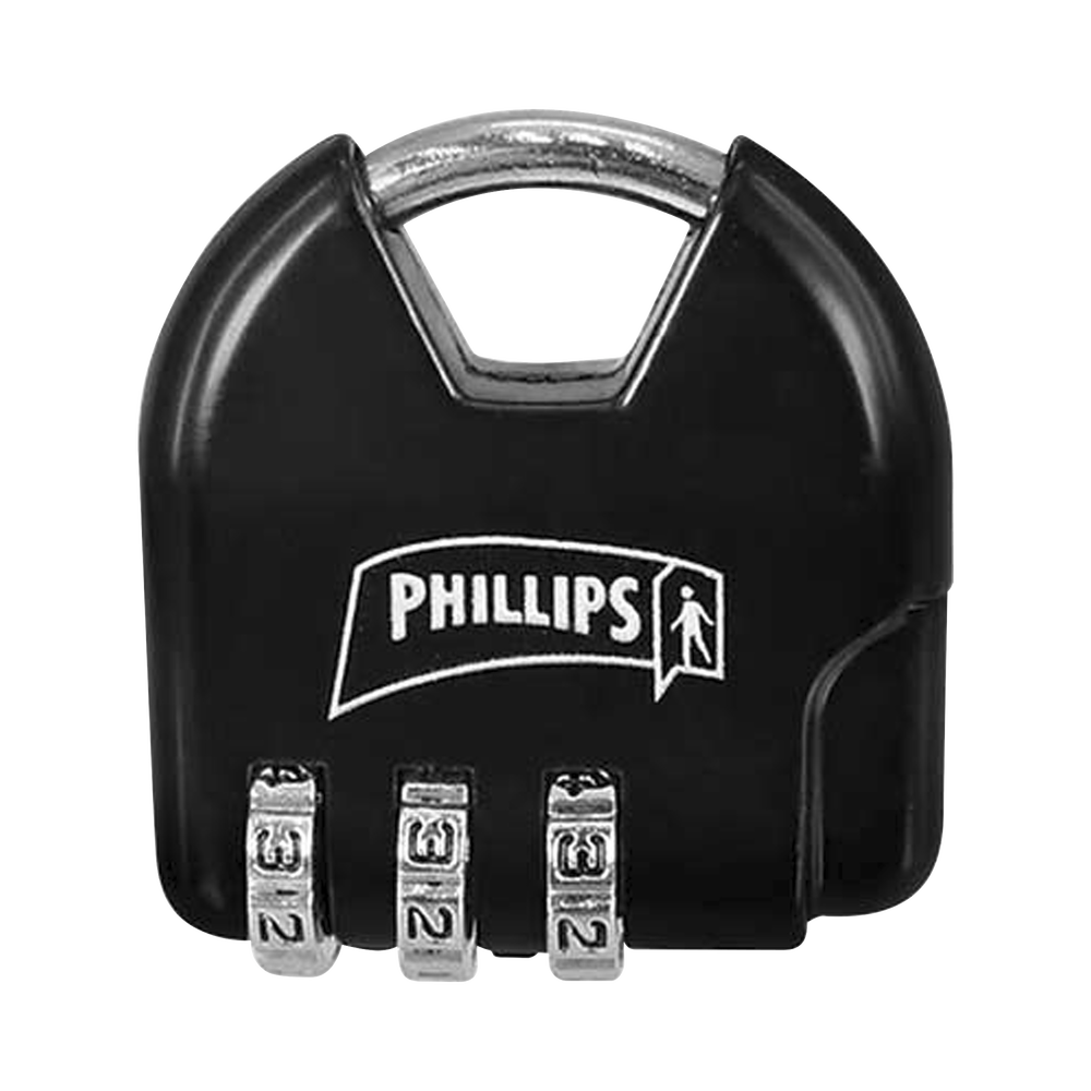 Candado de Combinación Ajustable No Requiere Llave Color Negro MX2320 - SILYMX