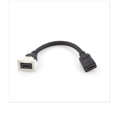Adaptador HDMI con Pigtail Hembra-Hembra Para vídeo 720 MX-HD2.0-02 - SILYMX