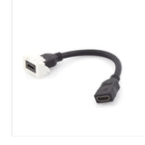 Adaptador HDMI con Pigtail Hembra-Hembra Para vídeo 720 MX-HD2.0-02 - SILYMX