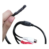 Microfono amplificado 12 VDC 56 dB con i O audio Omnidireccional ANXBA09 - SILYMX