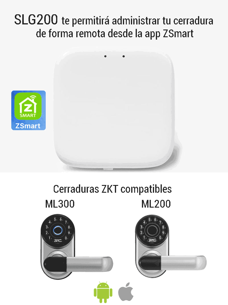 Módulo GATEWAY para cerraduras ML200 y ML300 SLG200 - SILYMX