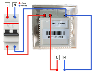 Módulo Inteligente de Ahorro de Energía MIFARE Energy Saving Switch - MF - SILYMX