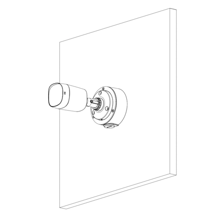 Camara Bullet Dahua de 2 Megapixeles 1080p Lente de 2.8 mm 100 Grados de Apertura IR de 20 Metros IP67 CVI/TVI/AHD y CVBS DH-HAC-B1A21N - SILYMX