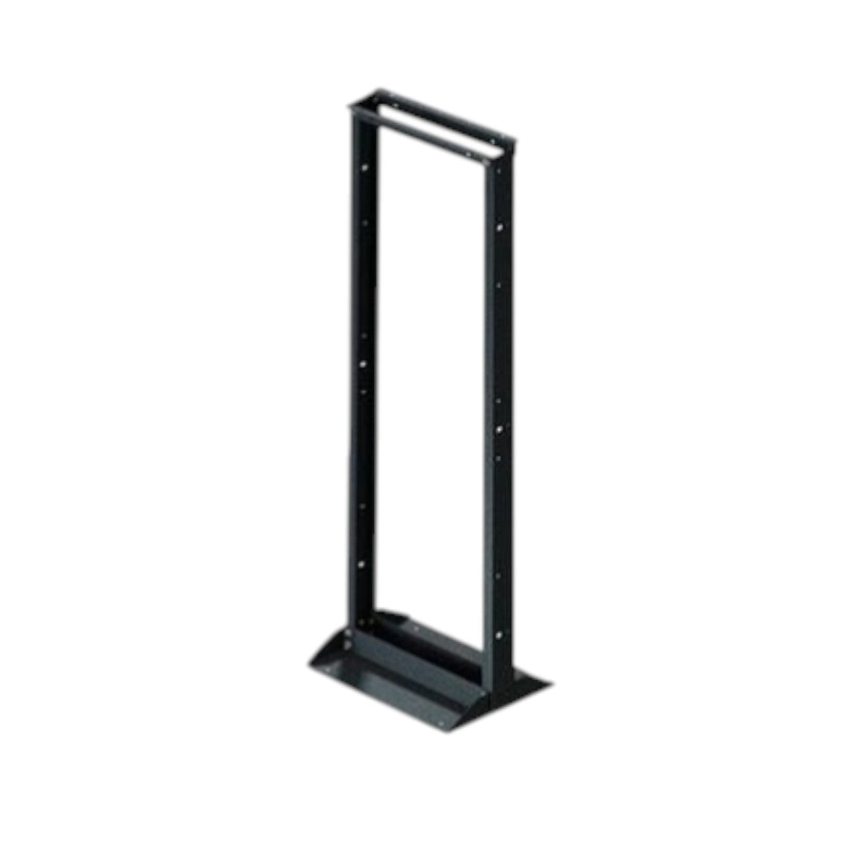 Rack Vertical Rack De 2 Postes De 28ur Capacidad De Carga De 400kg Ur Marcadas Preparado Para Anclaje En Piso O Techo Postes Para Tornillo 12-24 5/8 - SILYMX