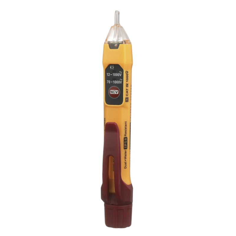 Detector de Voltaje sin Contacto tipo Lápiz de Doble Rango de 12 a 1000 V CA o de 70 a 1000 V NCVT-2PCA - SILYMX