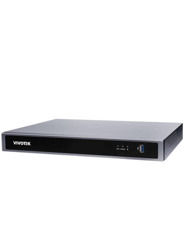 NVR VIVOTEK ND9326P · 8 Canales · 8 Puertos PoE · 2 Bahías HDD · Ciberseguridad Trend Micro - SILYMX