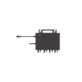 Microinversor 2 Kw, 220 Vca, para Interconexión a Red Eléctrica, IP67, Conexión para Cable Troncal, Para 4 Módulos de Hasta 670 W
