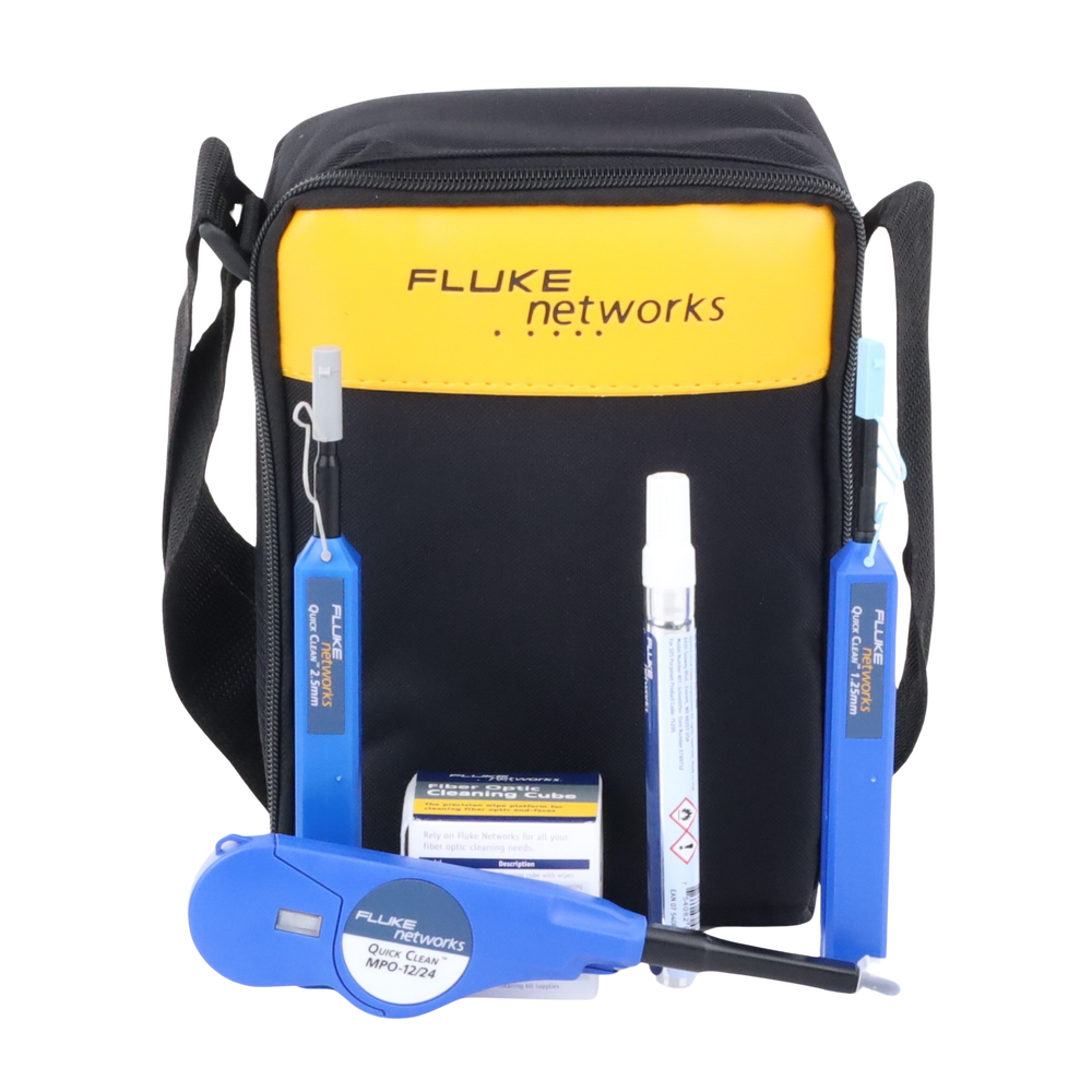 Kit Avanzado de Limpieza de Fibra Óptica, Para 2150 Procesos de Limpieza NFC-KIT-CASE-E - SILYMX