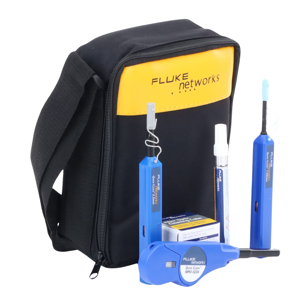 Kit Avanzado de Limpieza de Fibra Óptica, Para 2150 Procesos de Limpieza NFC-KIT-CASE-E - SILYMX