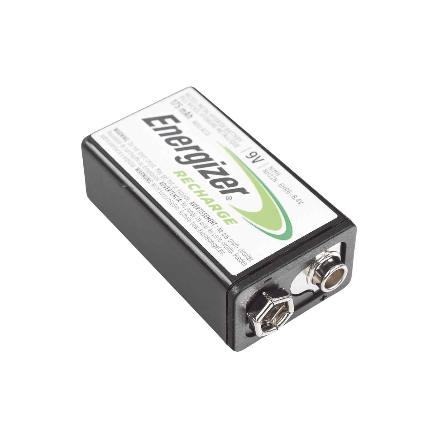 Batería recargable Ni- MH 9V 175 mAh SYSCOM PARTS NH-22NBP - SILYMX