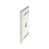Placa de Pared Vertical 1 Puerto Keystone con Etiqueta Color Blanco – Panduit NK1FWHY - SILYMX