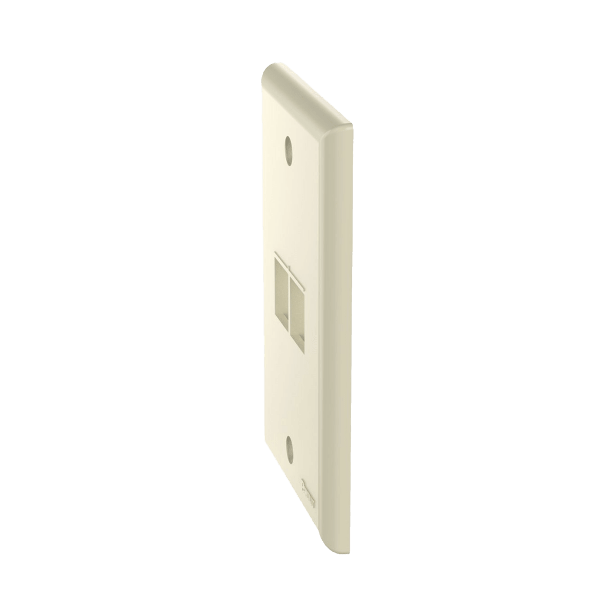 FacePlatesPANDUITNK2FNEIPlaca de Pared Vertical 2 Puertos Keystone Color Marfil | Panduit NK2FNEI - SILYMX