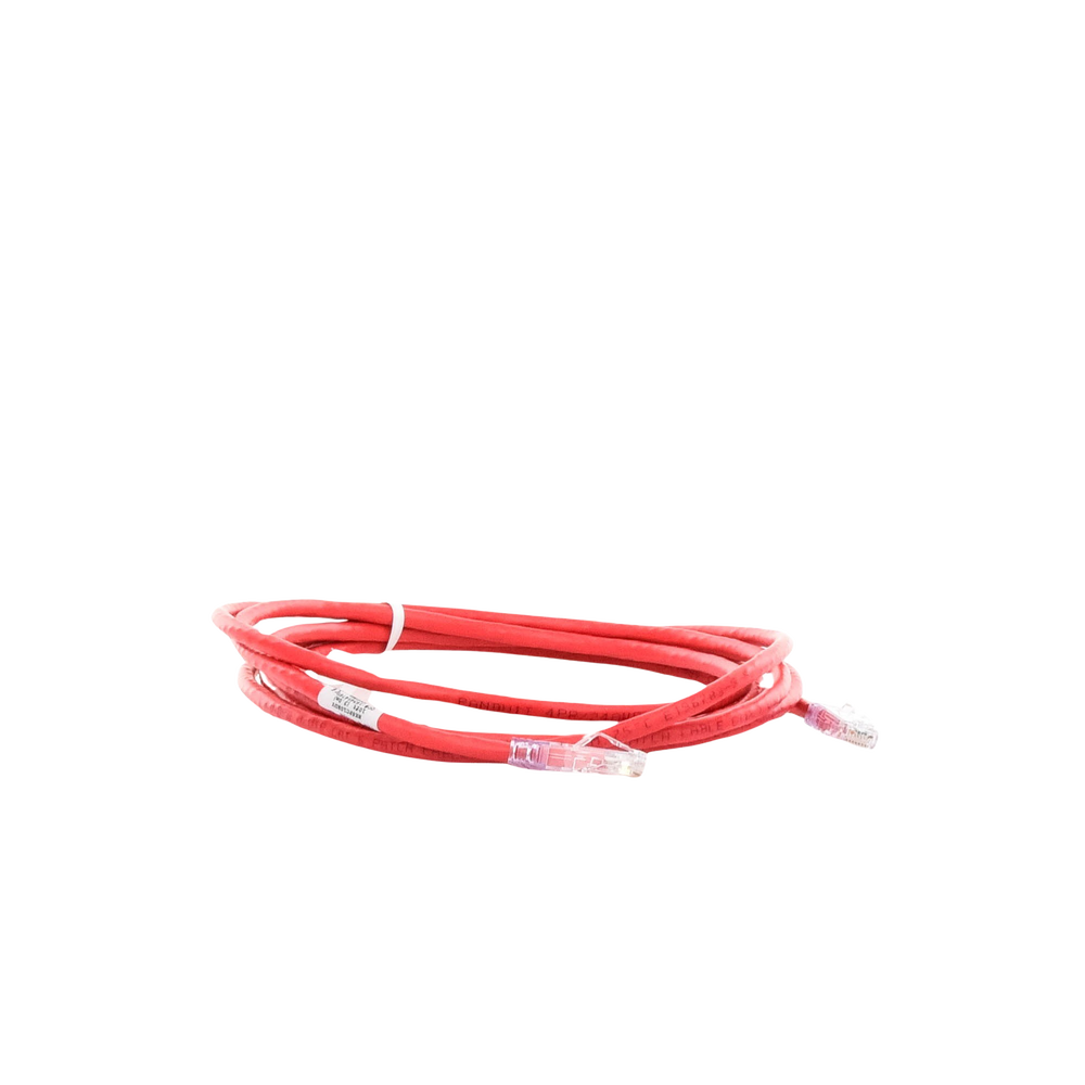 Cable de parcheo Patch Cord Panduit UTP Categoría 6 con plug modular en cada extremo 3 mts Rojo NK6PC10RDY - SILYMX