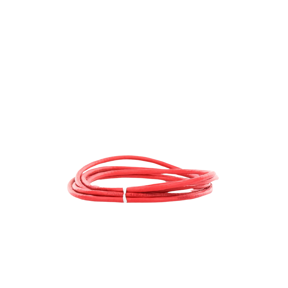 Cable de parcheo Patch Cord Panduit UTP Categoría 6 con plug modular en cada extremo 3 mts Rojo NK6PC10RDY - SILYMX