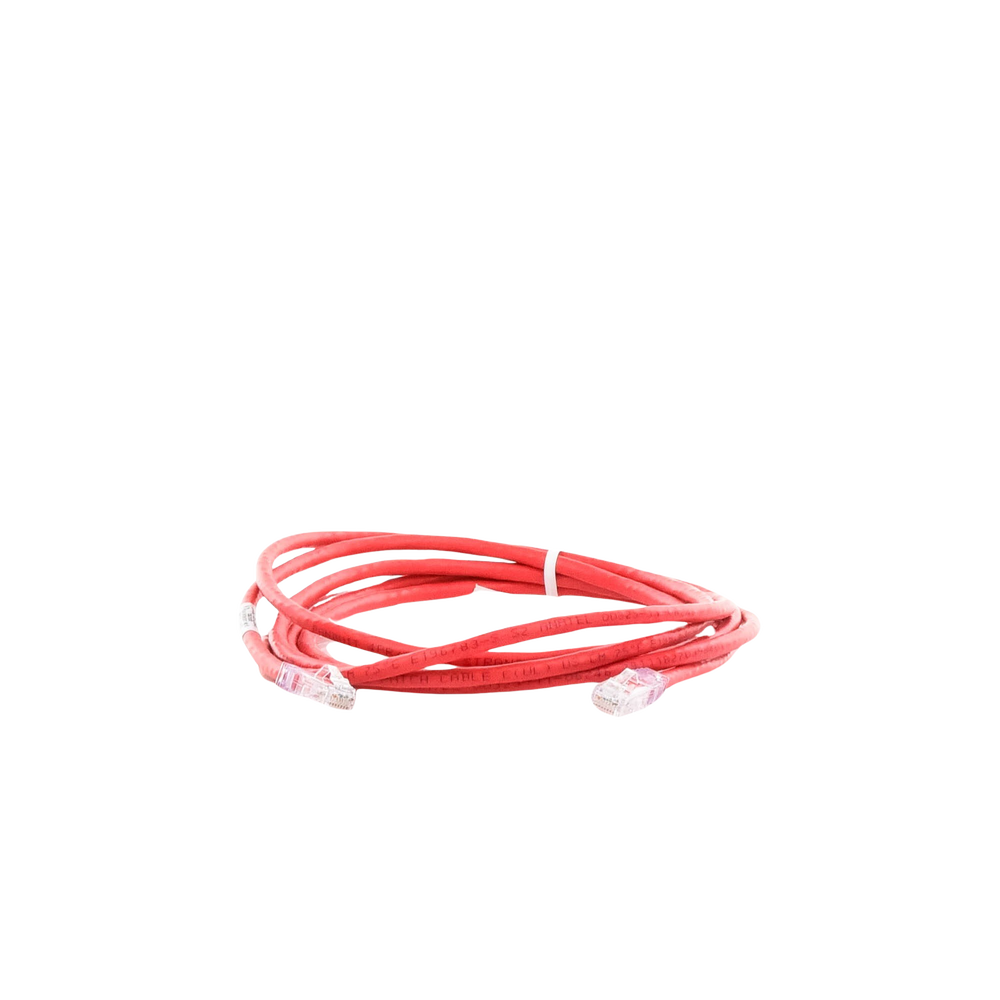 Cable de parcheo Patch Cord Panduit UTP Categoría 6 con plug modular en cada extremo 3 mts Rojo NK6PC10RDY - SILYMX