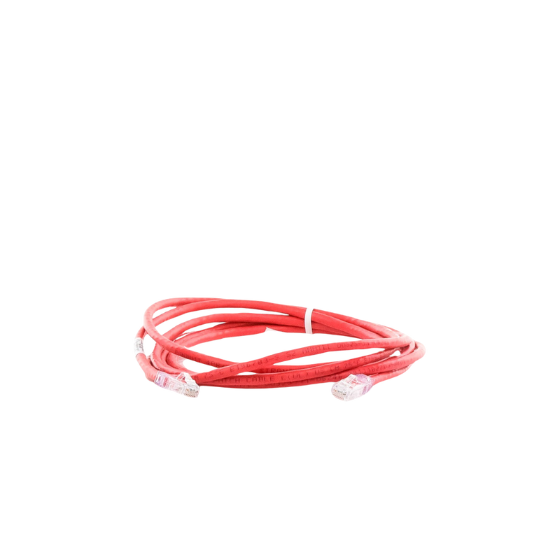 Cable de parcheo Patch Cord Panduit UTP Categoría 6 con plug modular en cada extremo 3 mts Rojo NK6PC10RDY - SILYMX
