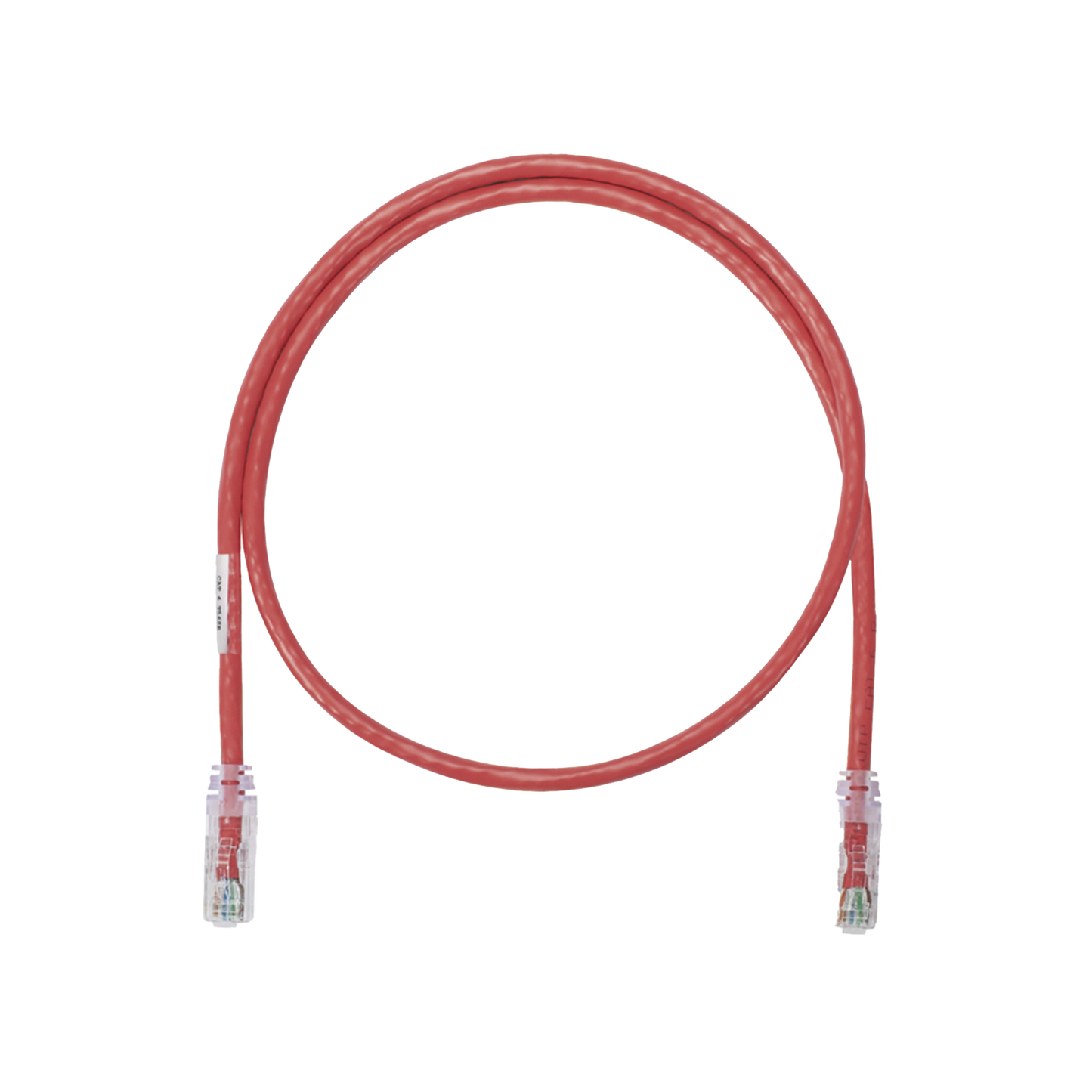 Cable de Parcheo PANDUIT Cat6 UTP · 1 ft (30.48 cm) · Rojo · RJ45 · 24 AWG NK6PC1RDY - SILYMX