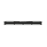 Patch Panel Panduit Categoria 6 de 24 puertos de impacto 110 Plano 1Ur NK6PPG24Y - SILYMX