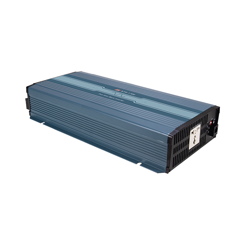 Inversor de Corriente de Onda Pura Entrada 24 Vcd Salida 1500 W 110 Vca 60 Hz MEANWELL NTS1700124US - SILYMX