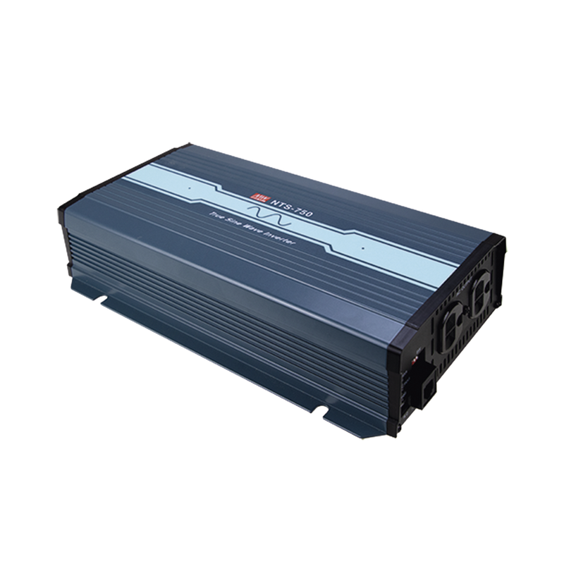 Inversor de Corriente de Onda Pura Entrada 24 Vcd Salida 750 W 110 Vca 60 Hz MEANWELL NTS750124US - SILYMX