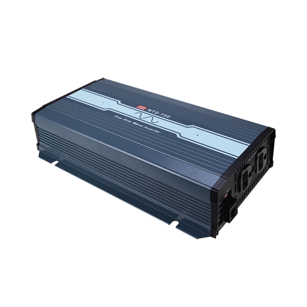 Inversor de Corriente de Onda Pura Entrada 24 Vcd Salida 750 W 110 Vca 60 Hz MEANWELL NTS750124US - SILYMX