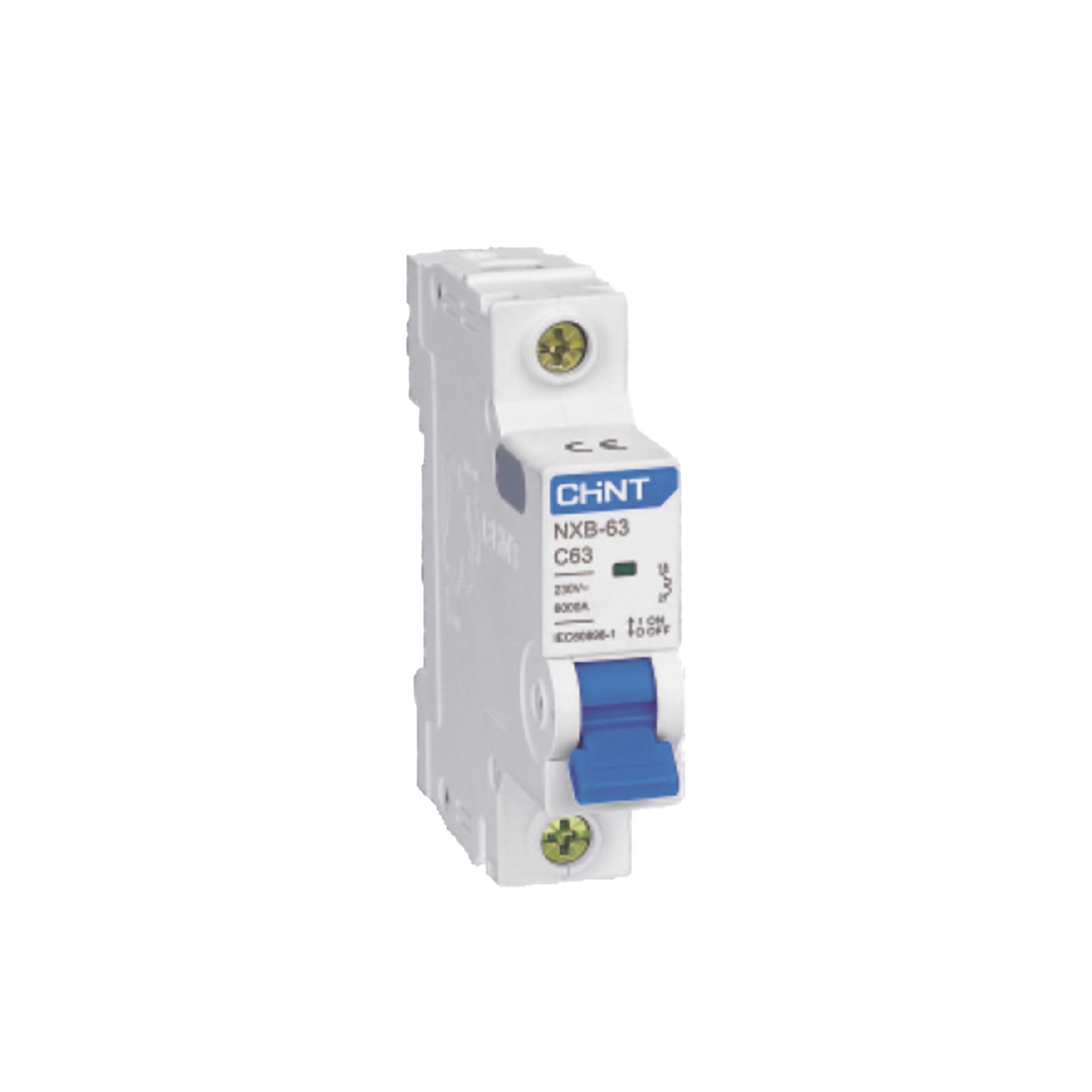 Pastilla para Riel Din, 1 Polo, 16 Amp, Vca:110/415v, 6kA, Catálogo: NXB631PC16.