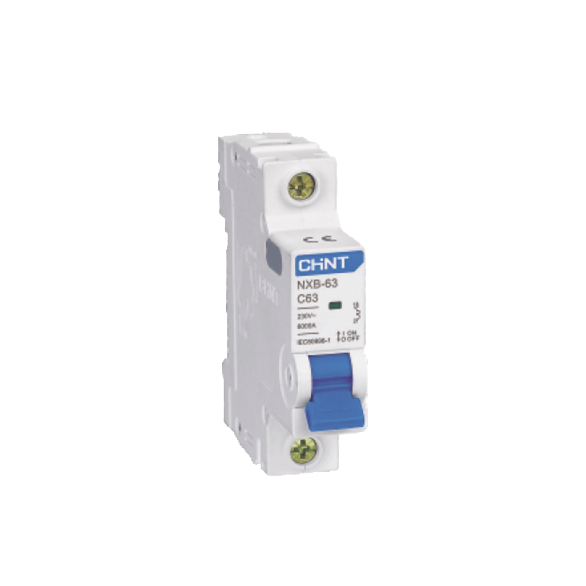 Pastilla para Riel Din, 1 Polo, 16 Amp, Vca:110/415v, 6kA, Catálogo: NXB631PC16.