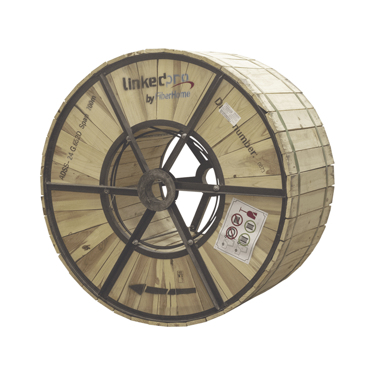 Cables Fibra OpticaLINKEDPRO BY FIBERHOMEOC-ADSS-24C-S200/4KMCable Fibra Optica ADSS OSP 24 Hilos Monomodo G.652D Span 200m Loose Tube LINKEDPRO OC - ADSS - 24C - S200/4KM - SILYMX