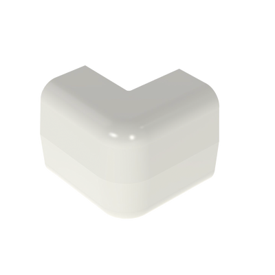 Esquinero exterior para uso con canaleta LD5 material ABS OCF5IW-E - SILYMX