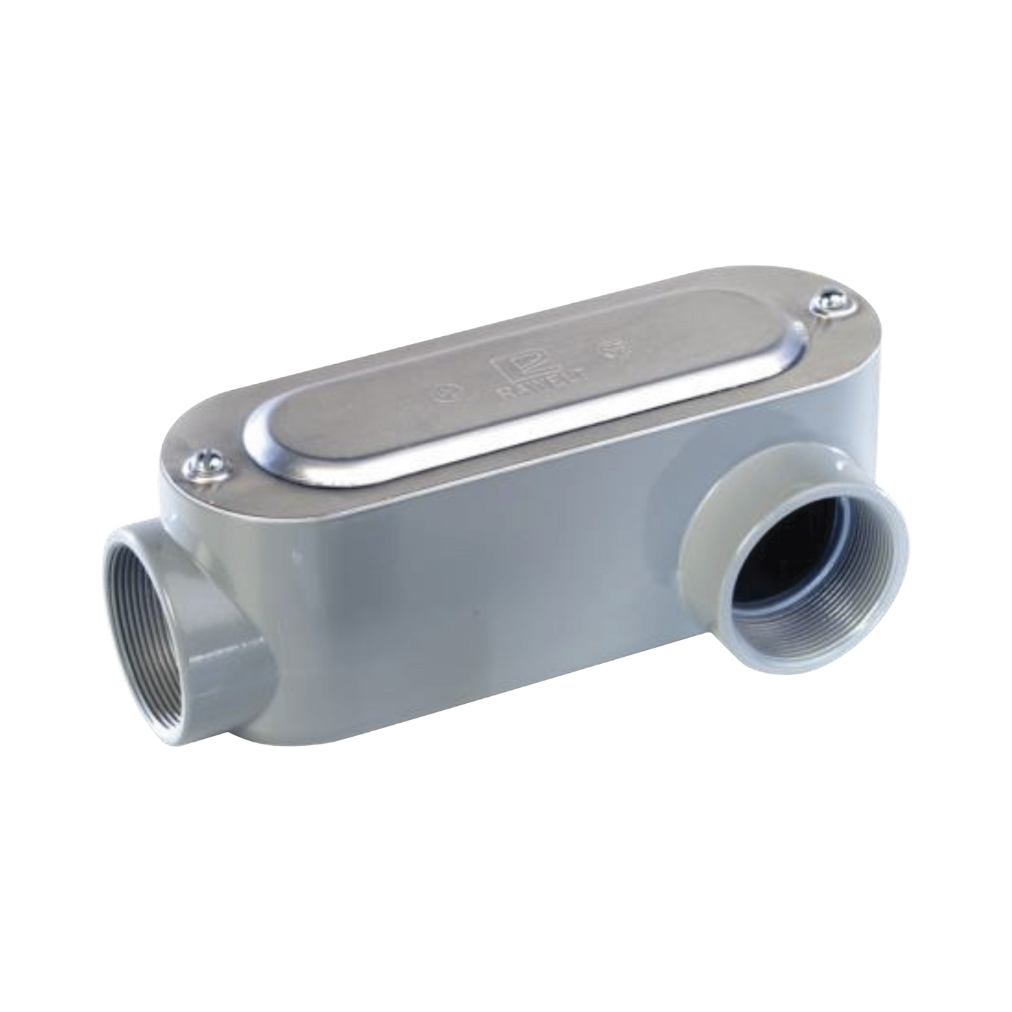 Caja Oval Roscada tipo LL de 2" (50.8 mm) Incluye tapa y tornillos RAWELT OLL-0323C - SILYMX
