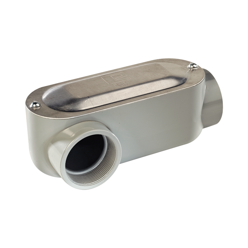 Caja Condulet tipo LR de 1/2" (12.7 mm) Incluye tapa y tornillos OLR-2988C - SILYMX