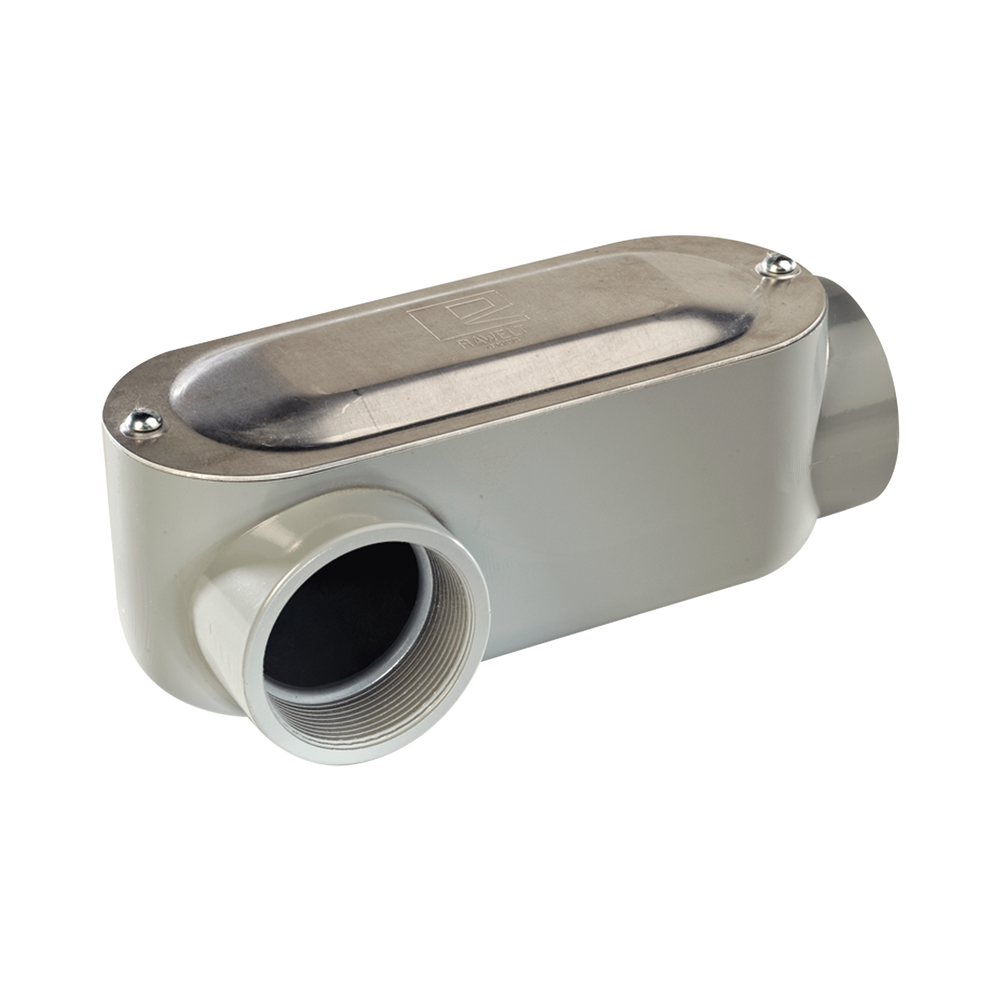 Caja Condulet tipo LR de 1/2" (12.7 mm) Incluye tapa y tornillos OLR-2988C