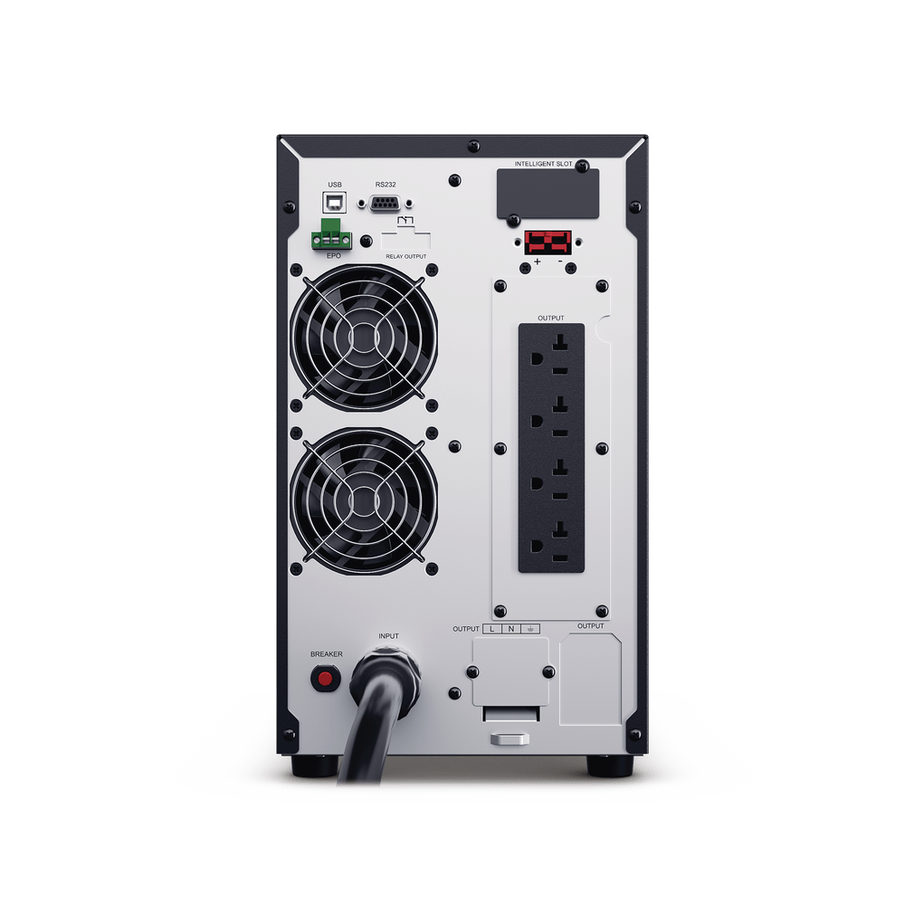 UPS CYBERPOWER de 3000 VA 2700 W Online Doble Conversión Entrada 120 Vca NEMA L5-30P Onda Senoidal Pura Tipo Torre OLS3000A - SILYMX