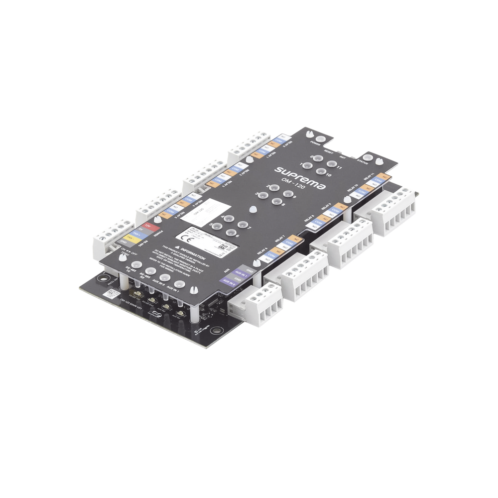 Módulo de Control 12 Relevadores de Salida con Función para Control de Elevadores OM120 - SILYMX