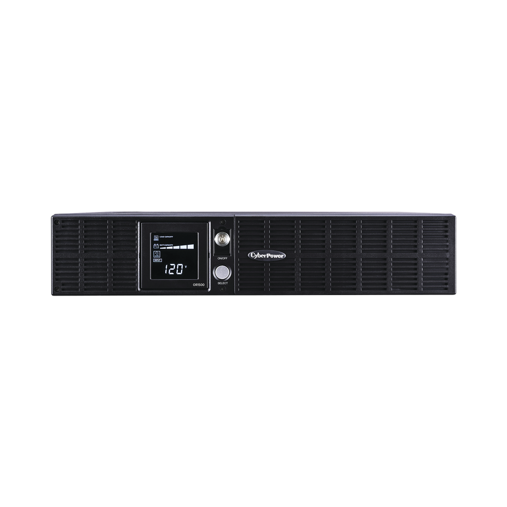 UPS de 1500 VA/900 W Topología Línea Interactiva Entrada 120 Vca NEMA 5-15P Torre o Rack 2 UR Con 8 Tomas NEMA 5-15R OR1500LCDRT2U - SILYMX