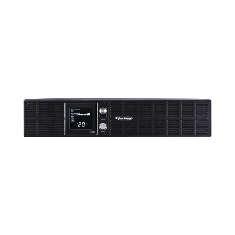 UPS de 1500 VA/900 W Topología Línea Interactiva Entrada 120 Vca NEMA 5-15P Torre o Rack 2 UR Con 8 Tomas NEMA 5-15R OR1500LCDRT2U - SILYMX