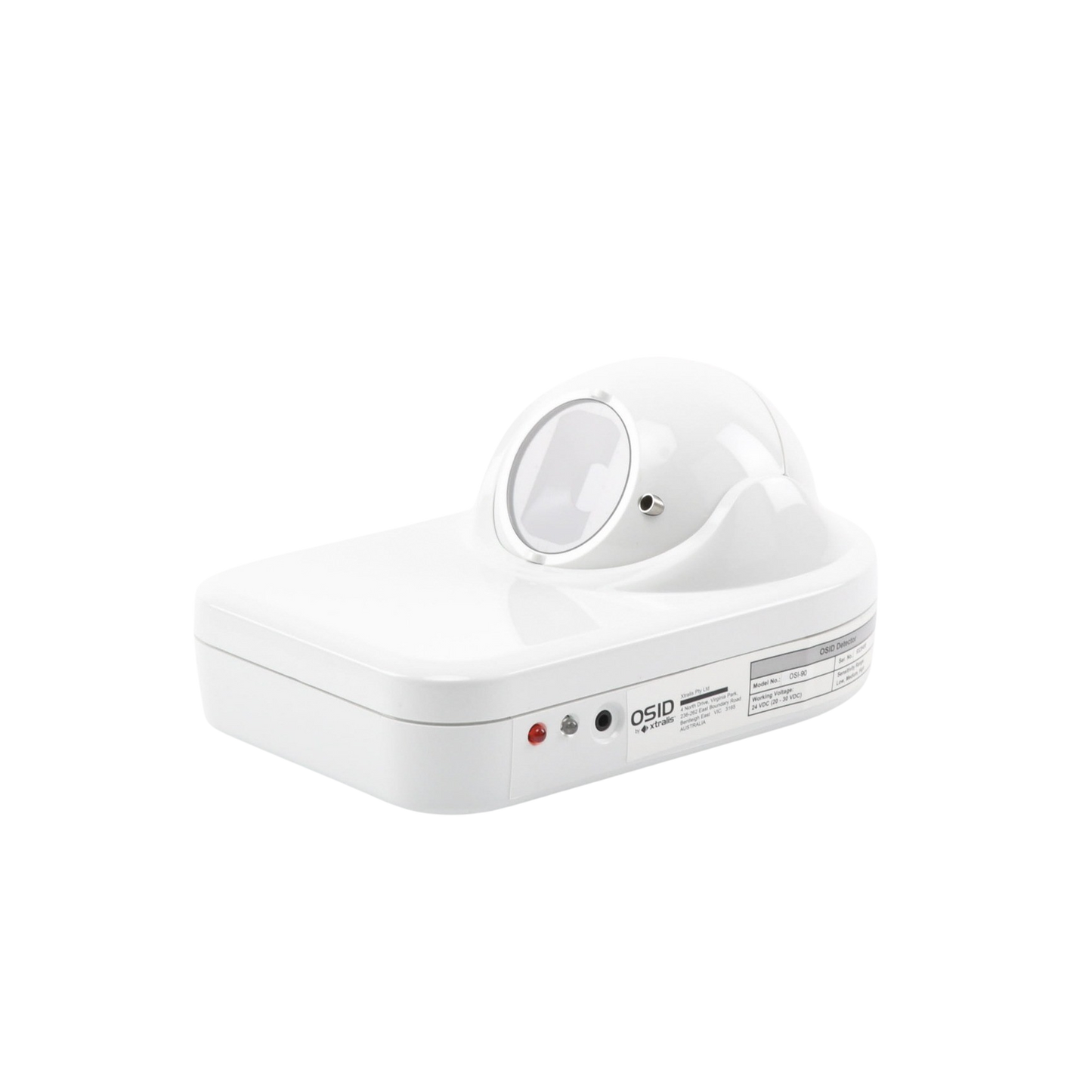 Receptor Óptico OSID XTRALIS OSI-90 | Detección Lineal de Humo con Campo de Visión 80° y Soporte Multienlace - SILYMX