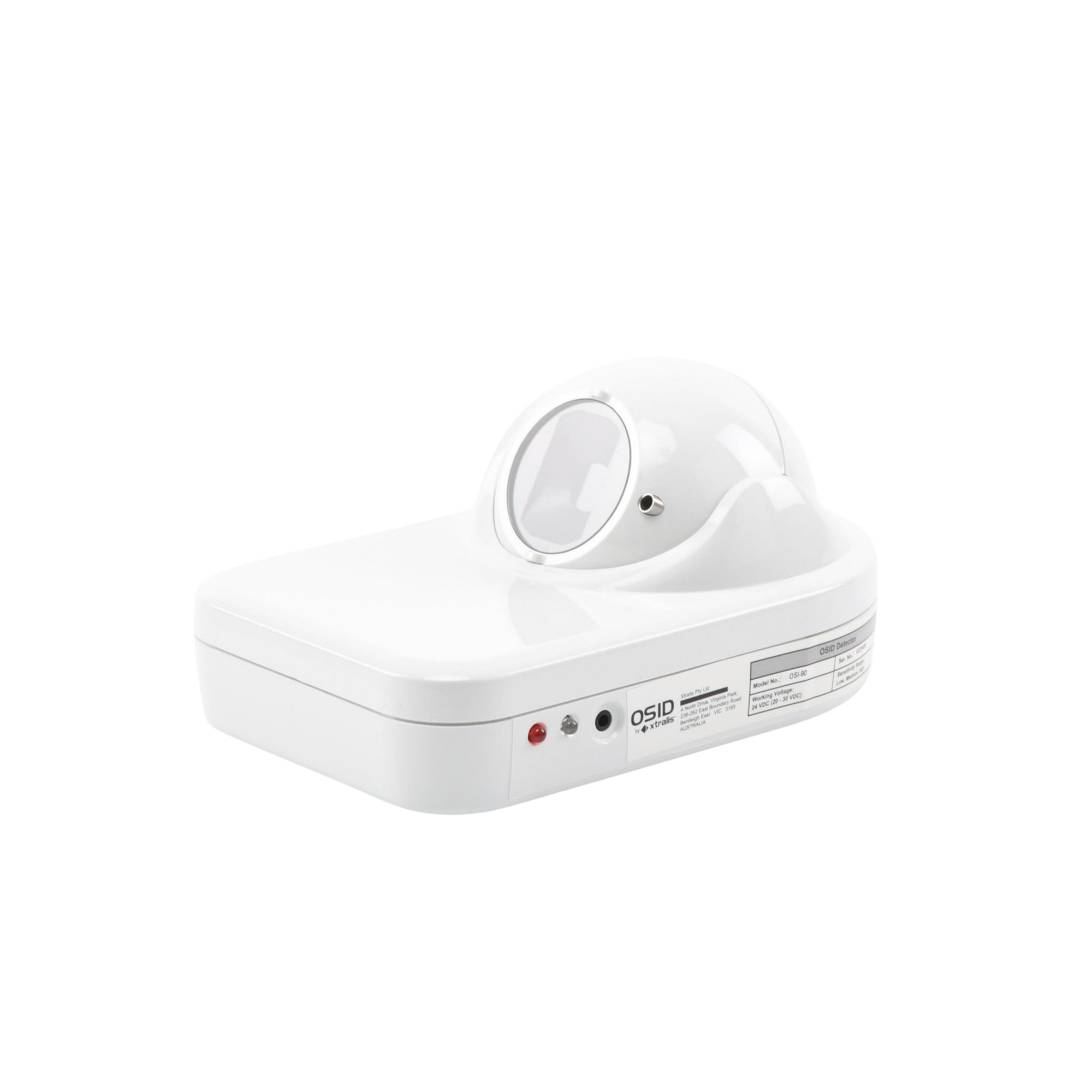 Receptor Óptico OSID XTRALIS OSI-90 | Detección Lineal de Humo con Campo de Visión 80° y Soporte Multienlace - SILYMX
