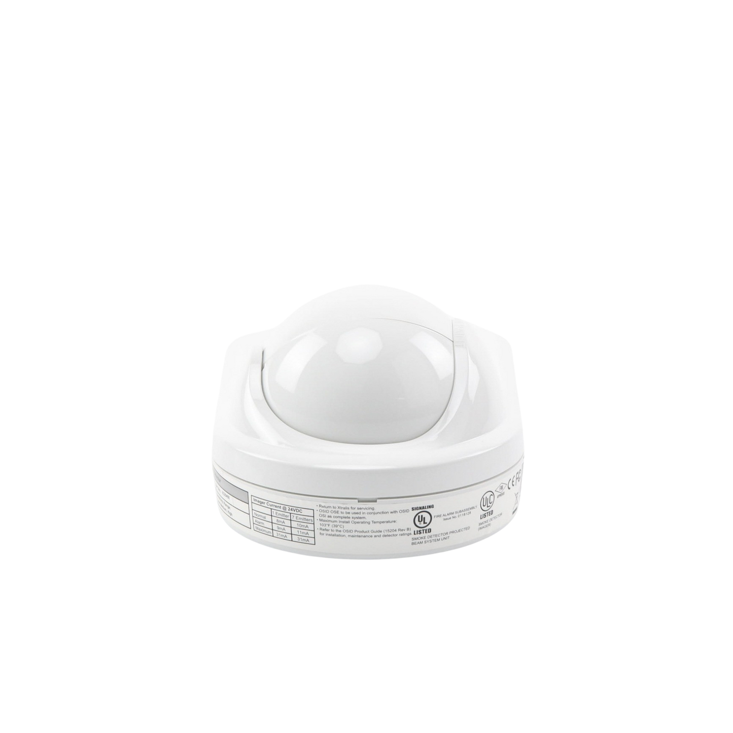 Receptor Óptico OSID XTRALIS OSI-90 | Detección Lineal de Humo con Campo de Visión 80° y Soporte Multienlace - SILYMX