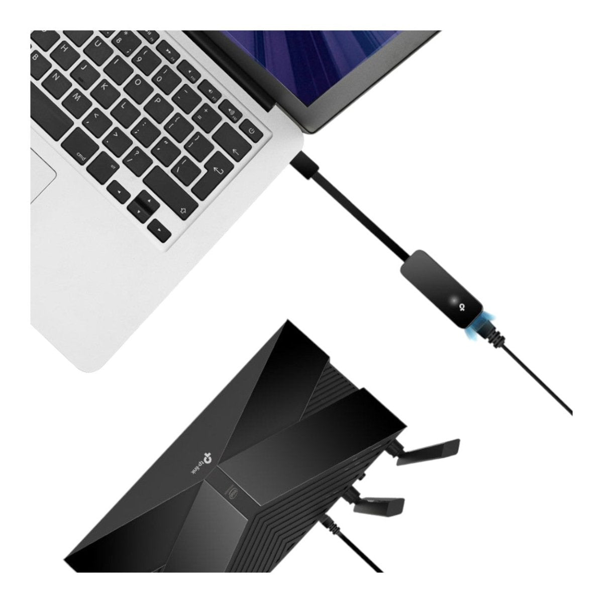 Adaptador de red Ethernet RJ45 10 100 1000Mbps a USB 3.0 UE306 - SILYMX