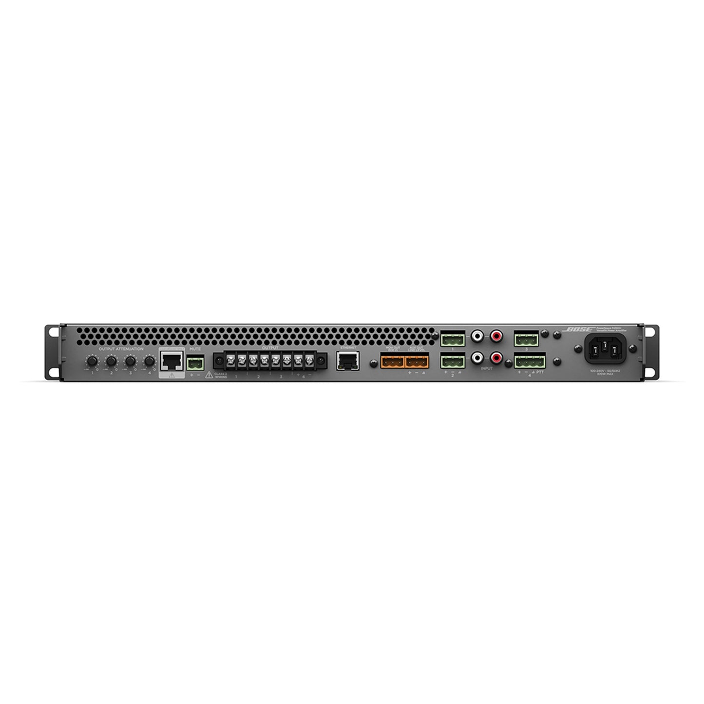 Amplificador 4 Canales 300W DSP 4 Zonas Baja Alta Impedancia Bose Professional PowerSpace+ P4300+