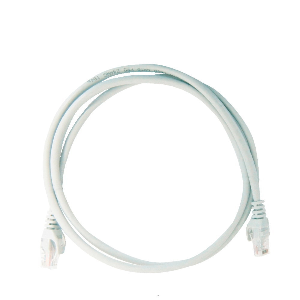Patchcord UTP Cat6 Enson Serie Pro Color Gris 1.2 Mts 4 Ft P6012G - SILYMX