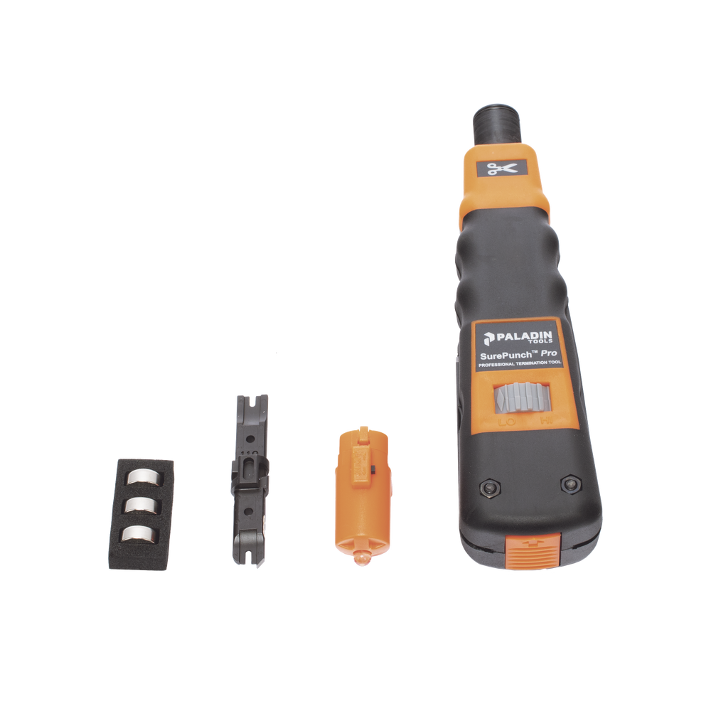 Herramienta de Impacto Punchdown para terminación de conectores estilo 110 con luz LED PA3596 - SILYMX