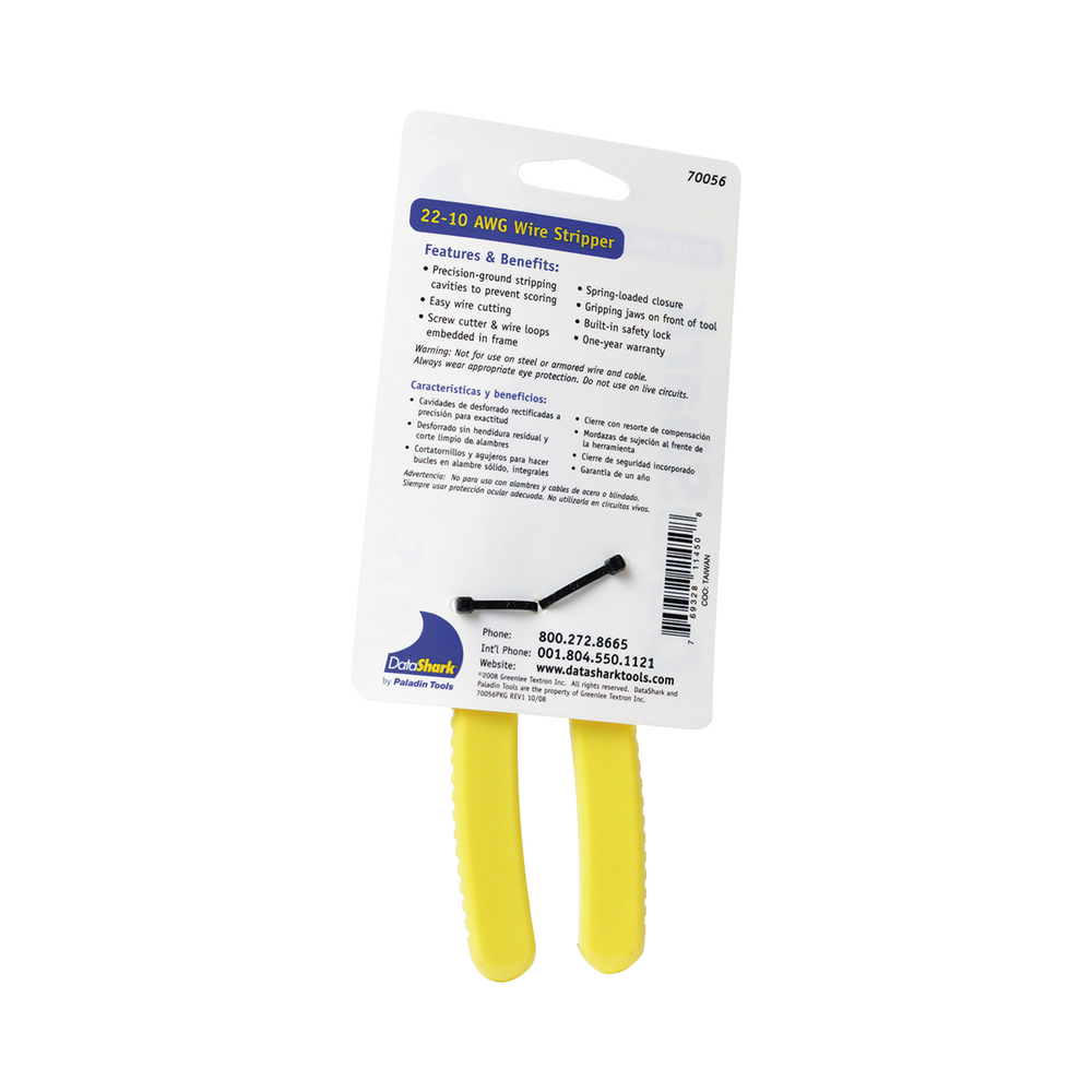 Pinzas de Precisión para desforrar cable 22-10 AWG PA70056 - SILYMX