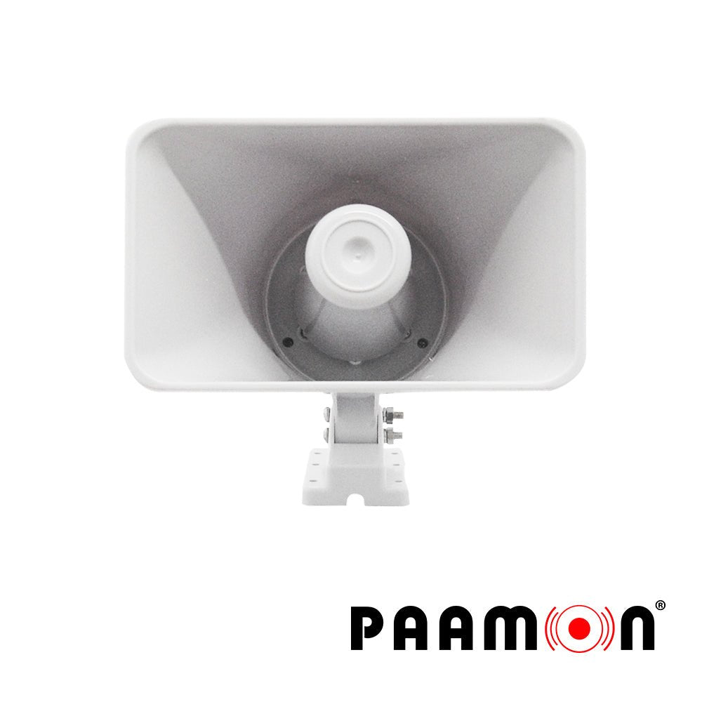 Sirena De Alarma 30 Watts Doble Tono Ip65 118 db Paamon Compatible Con Todos Los Sistemas De Alarma Pam-sre30w - SILYMX